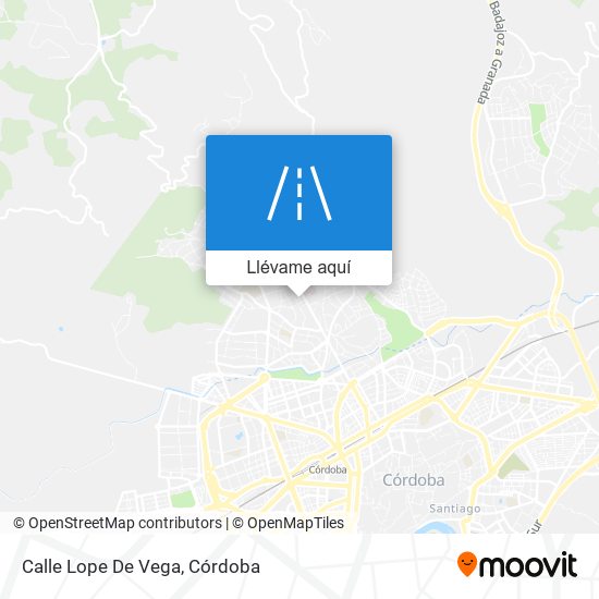 Mapa Calle Lope De Vega