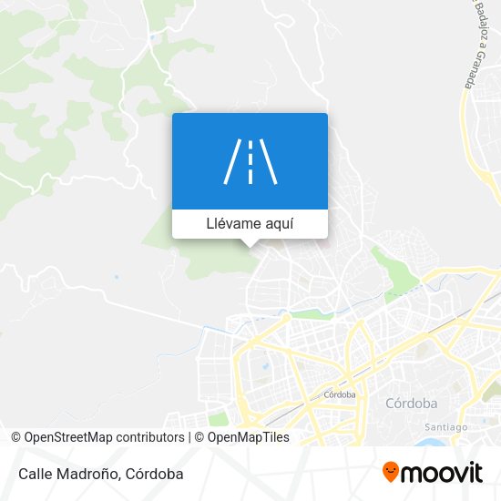 Mapa Calle Madroño