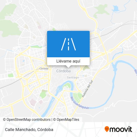 Mapa Calle Manchado