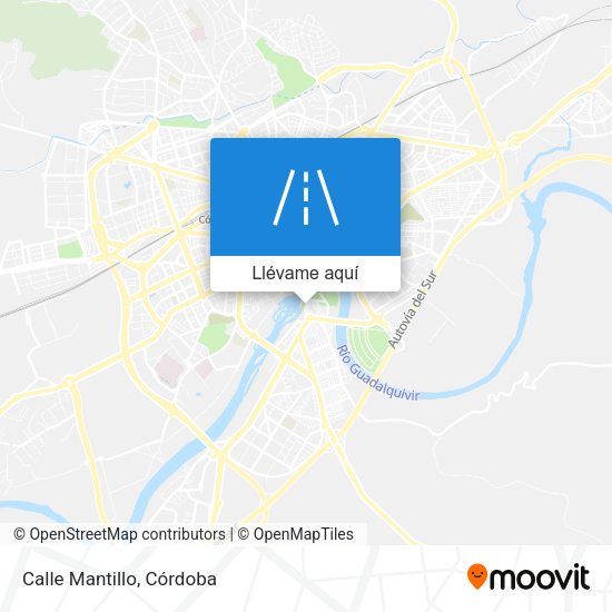Mapa Calle Mantillo