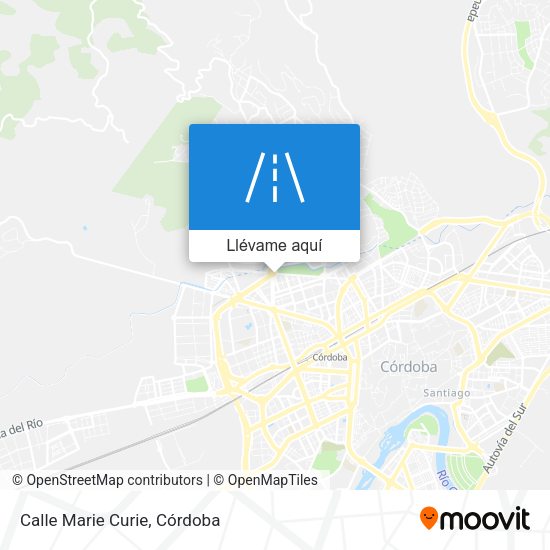 Mapa Calle Marie Curie
