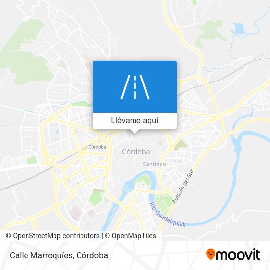 Mapa Calle Marroquíes