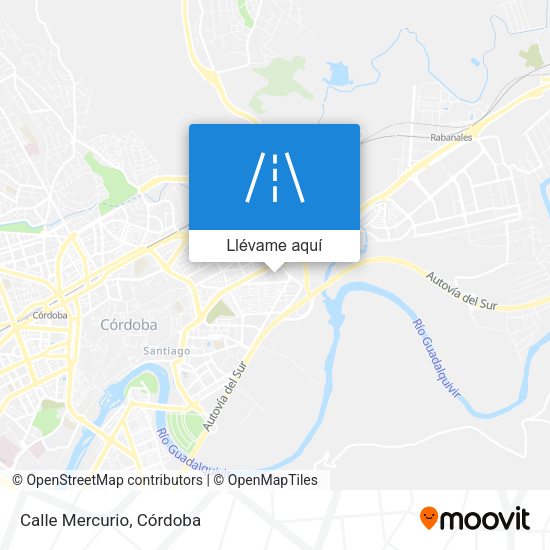 Mapa Calle Mercurio