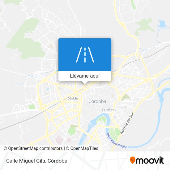 Mapa Calle Miguel Gila