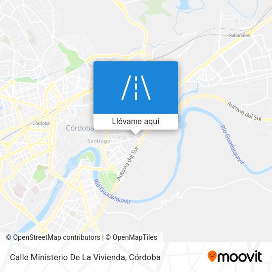 Mapa Calle Ministerio De La Vivienda