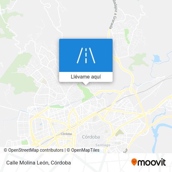 Mapa Calle Molina León