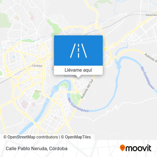 Mapa Calle Pablo Neruda