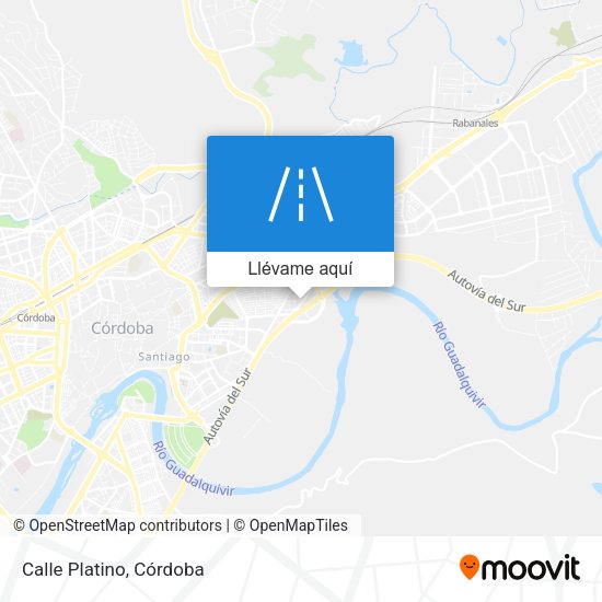 Mapa Calle Platino