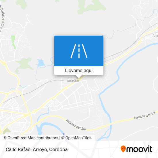 Mapa Calle Rafael Arroyo