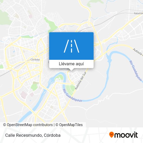 Mapa Calle Recesmundo