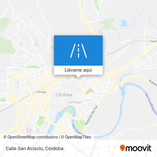 Mapa Calle San Acisclo