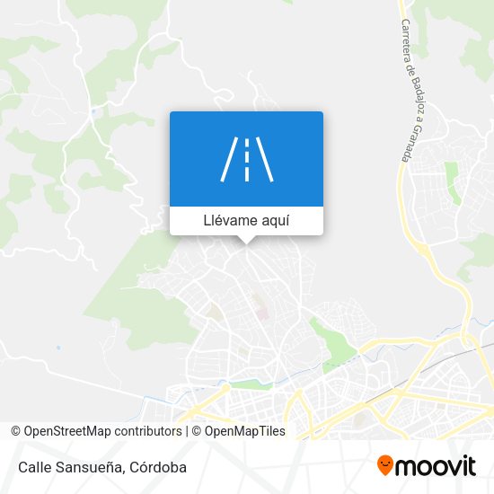 Mapa Calle Sansueña