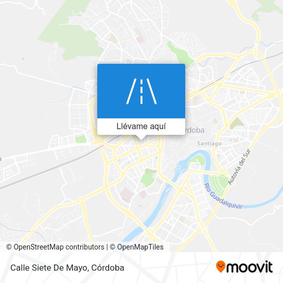 Mapa Calle Siete De Mayo