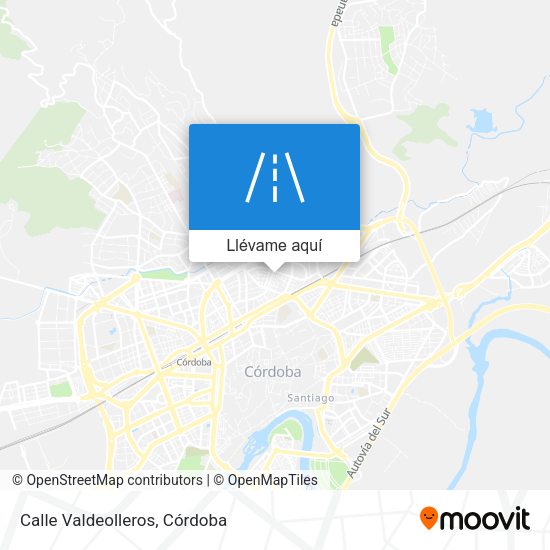 Mapa Calle Valdeolleros