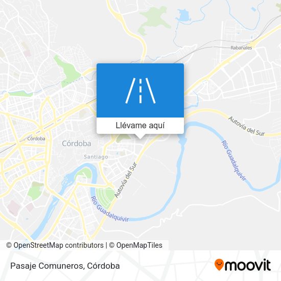 Mapa Pasaje Comuneros