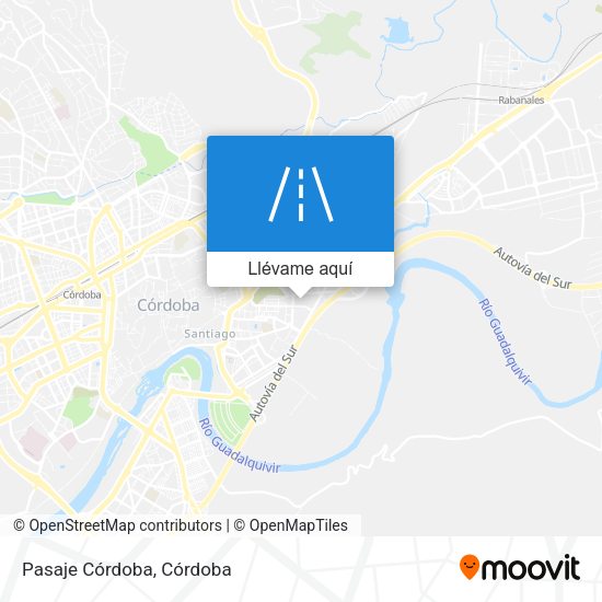 Mapa Pasaje Córdoba