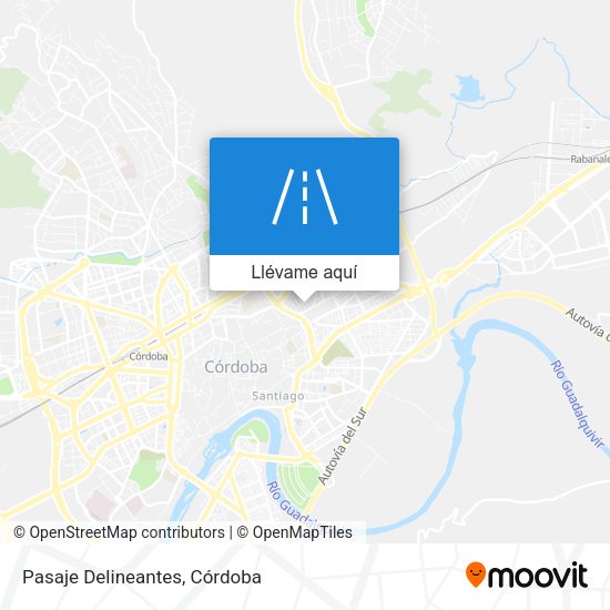 Mapa Pasaje Delineantes