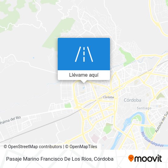 Mapa Pasaje Marino Francisco De Los Ríos