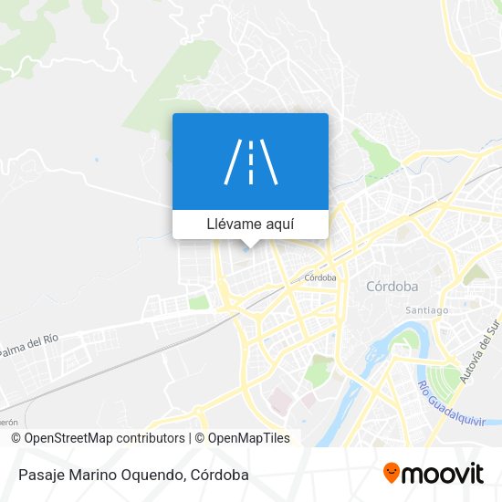 Mapa Pasaje Marino Oquendo