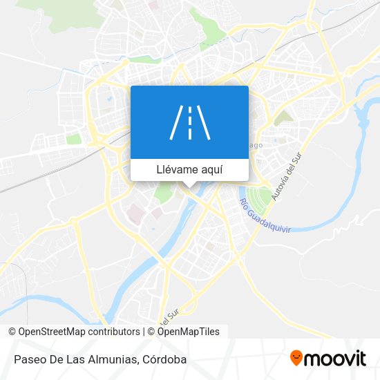 Mapa Paseo De Las Almunias