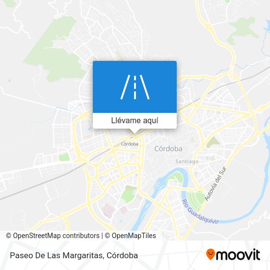 Mapa Paseo De Las Margaritas