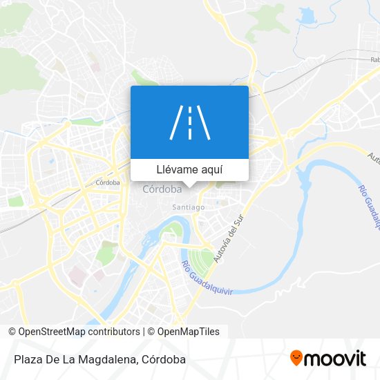 Mapa Plaza De La Magdalena