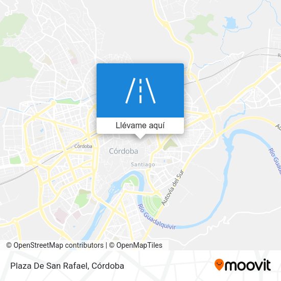 Mapa Plaza De San Rafael