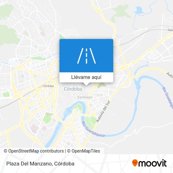 Mapa Plaza Del Manzano
