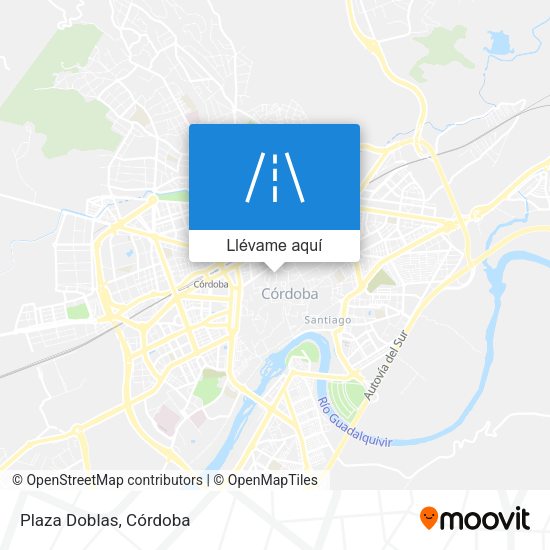 Mapa Plaza Doblas
