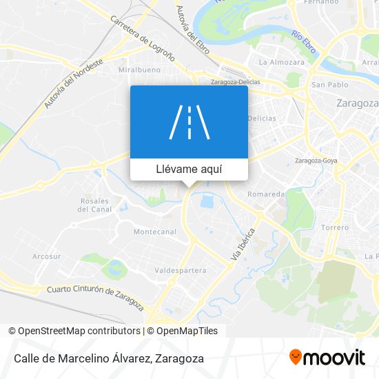 Mapa Calle de Marcelino Álvarez