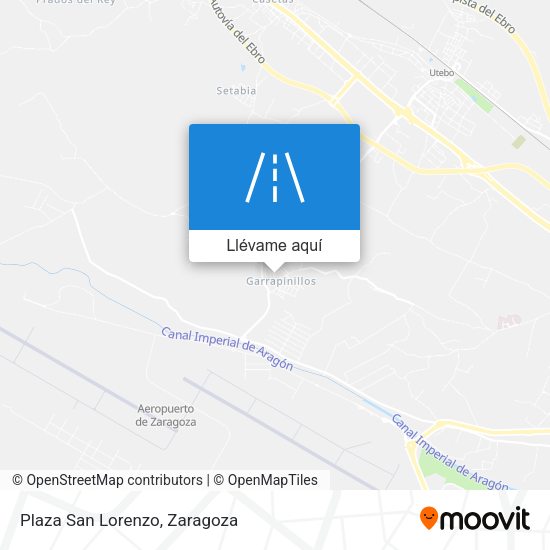 Mapa Plaza San Lorenzo