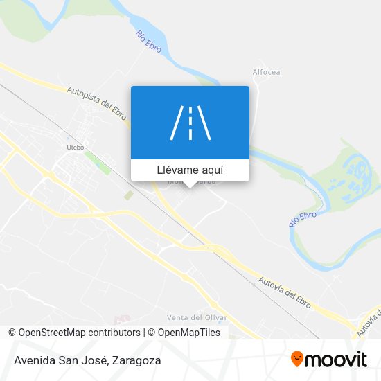 Mapa Avenida San José
