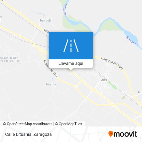 Mapa Calle Lituania