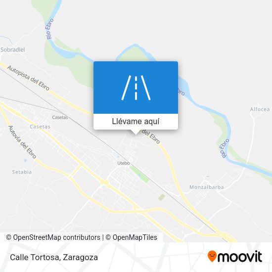 Mapa Calle Tortosa