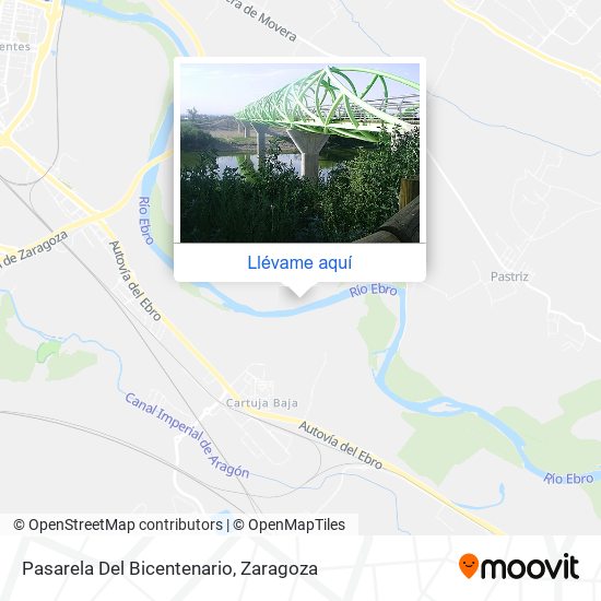 Mapa Pasarela Del Bicentenario