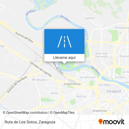 Mapa Ruta de Los Sotos