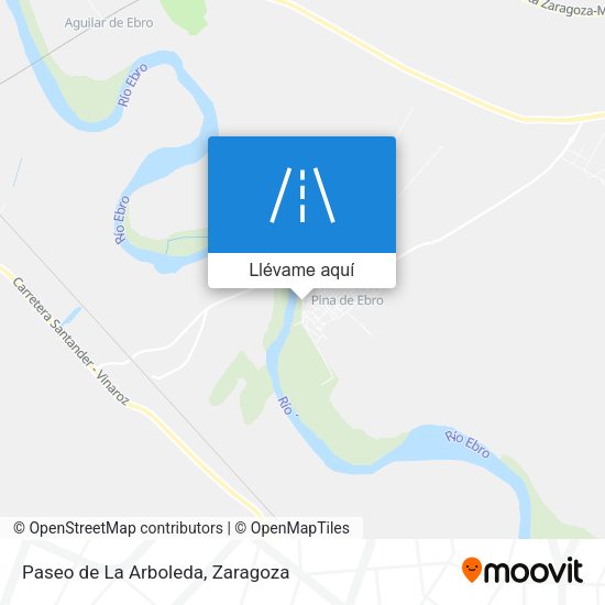 Mapa Paseo de La Arboleda