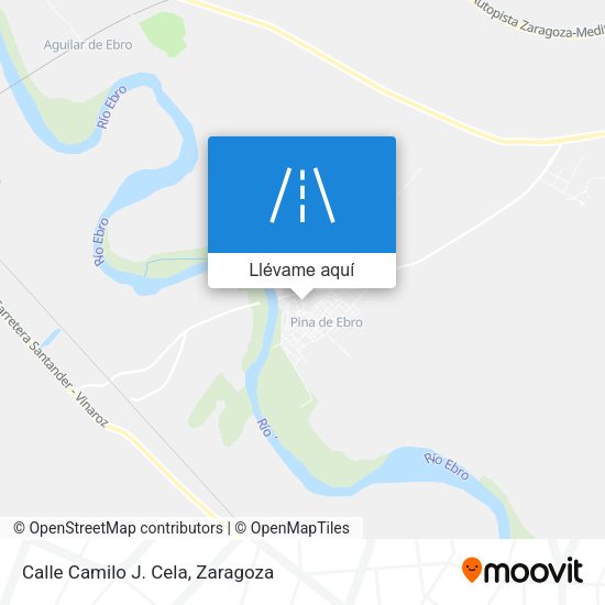 Mapa Calle Camilo J. Cela