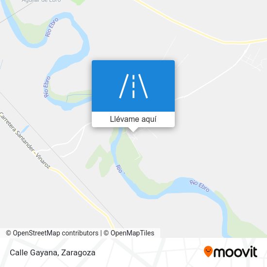 Mapa Calle Gayana