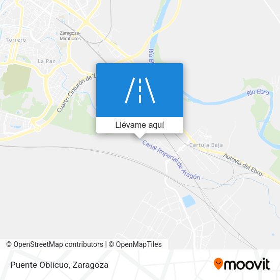 Mapa Puente Oblicuo