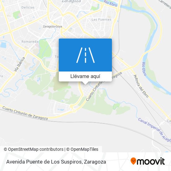 Mapa Avenida Puente de Los Suspiros