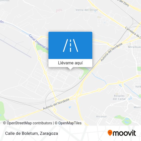 Mapa Calle de Boletum