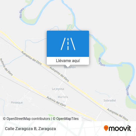 Mapa Calle Zaragoza B