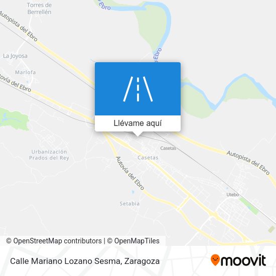 Mapa Calle Mariano Lozano Sesma