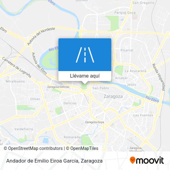 Mapa Andador de Emilio Eiroa García