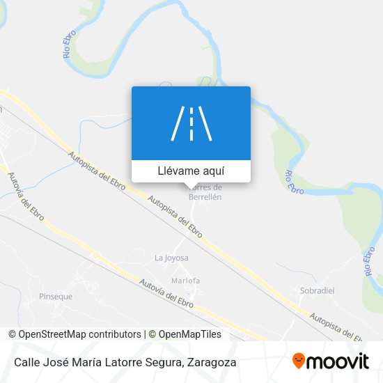 Mapa Calle José María Latorre Segura