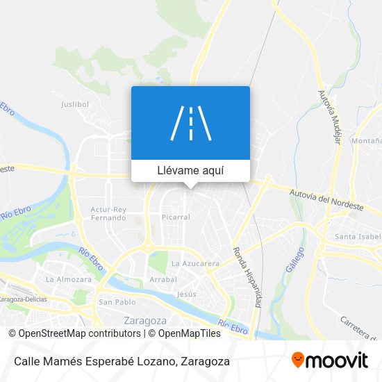 Mapa Calle Mamés Esperabé Lozano