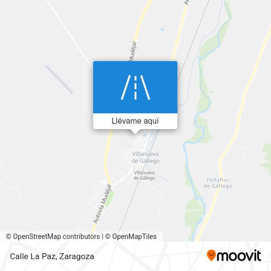 Mapa Calle La Paz