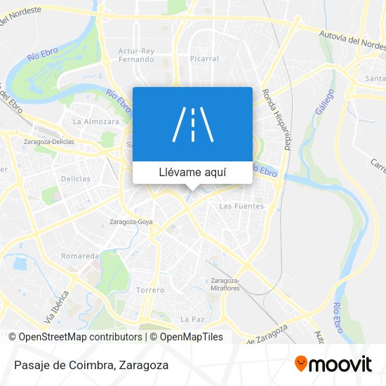 Mapa Pasaje de Coimbra