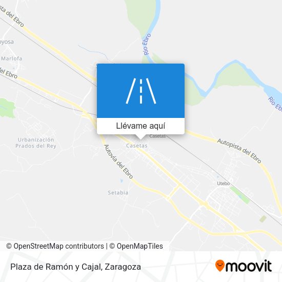 Mapa Plaza de Ramón y Cajal